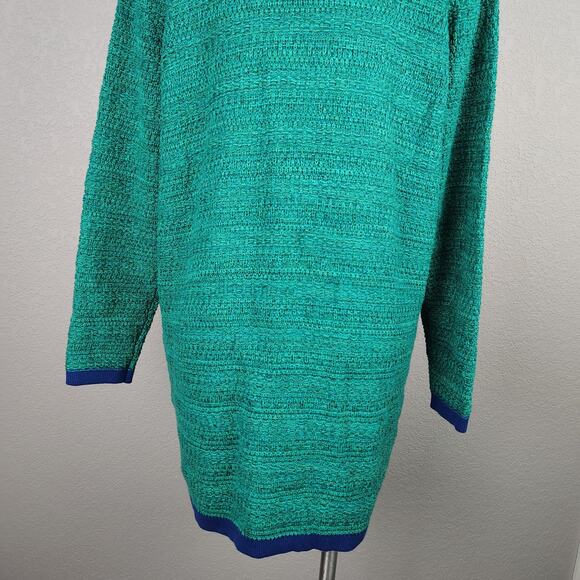 Lilly Pulitzer Tannery Sweater (Sweater Only) Cardigan Green Blue Size XL NEW - Picture 14 of 16